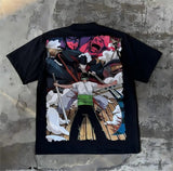 Anime Zoro Santoryu Swordmaster Graphic Tee T-Shirt